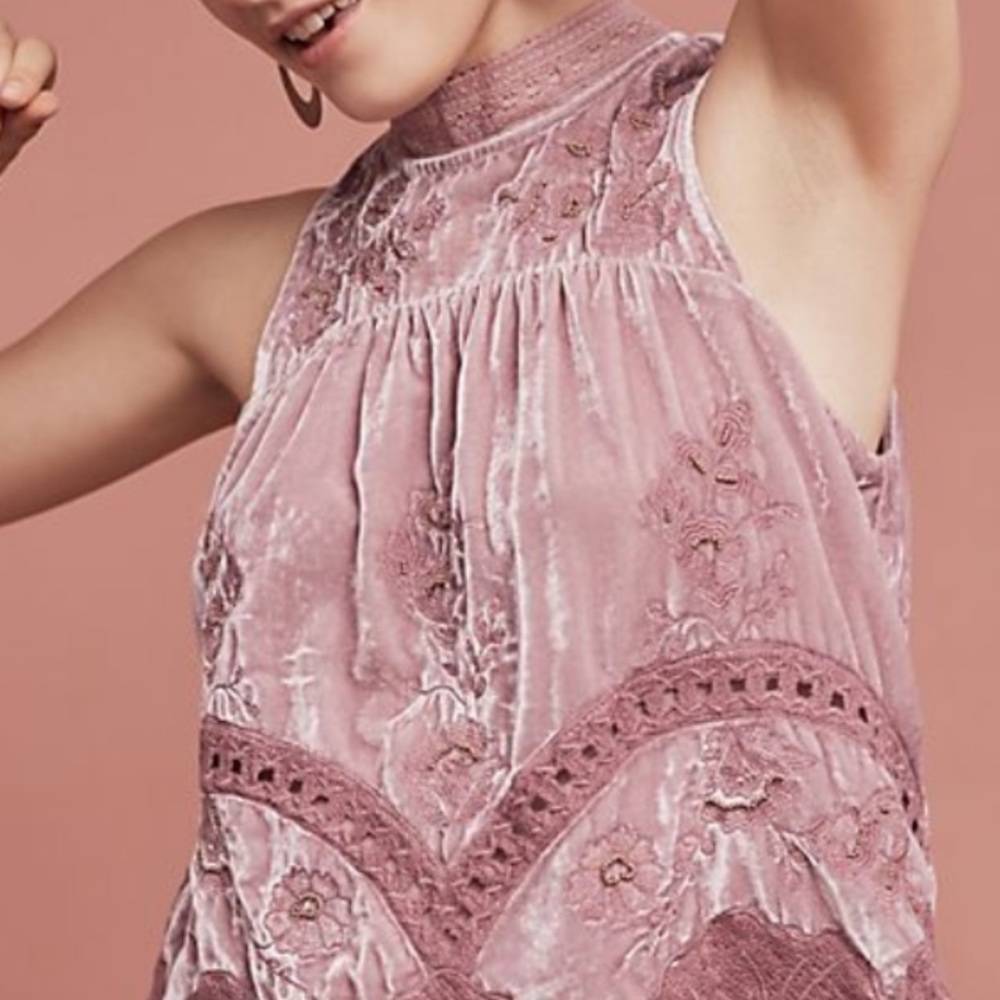 Anthropologie Floreat Myleen top